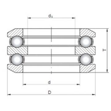 ISO 54204 thrust ball bearings