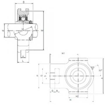 ISO UKT216 bearing units