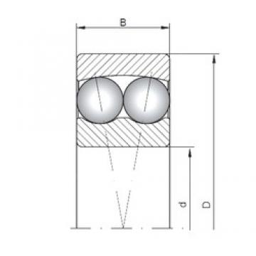 ISO 1317 self aligning ball bearings