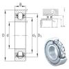 INA BXRE303-2Z needle roller bearings