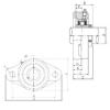 ISO UCFL210 bearing units #2 small image