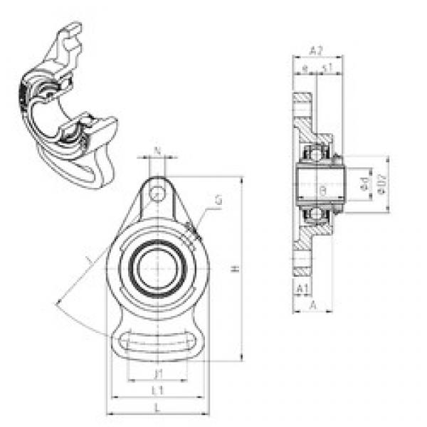 SNR UKFA210H bearing units #2 image