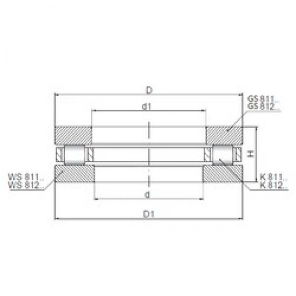 ISO 81126 thrust roller bearings #2 image