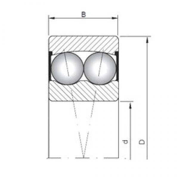 ISO 2206-2RS self aligning ball bearings #2 image