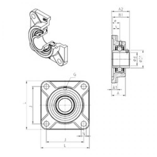SNR UCF210 bearing units #2 image