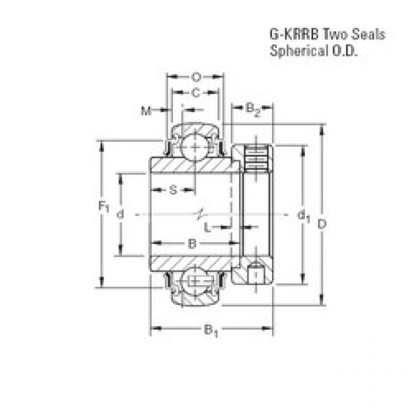 Timken G1015KRRB deep groove ball bearings #2 image