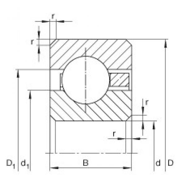 INA CSCA080 deep groove ball bearings #2 image