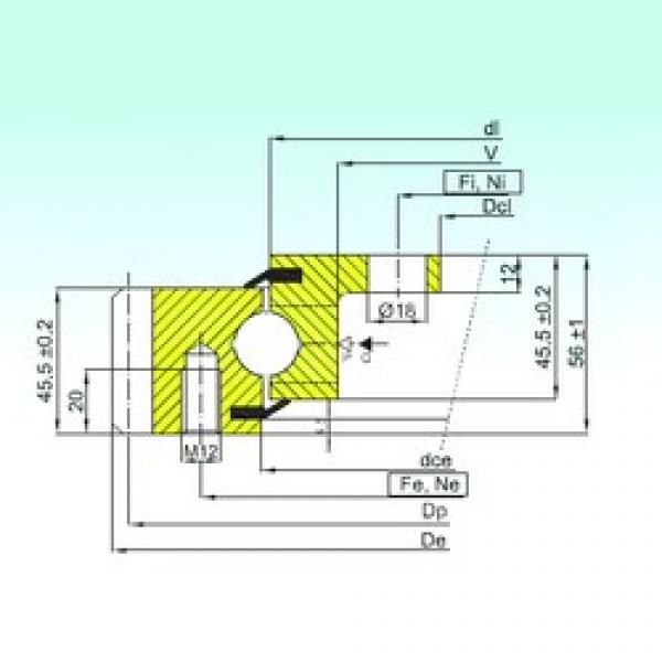 ISB EBL.20.0844.201-2STPN thrust ball bearings #2 image