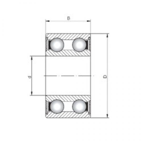 ISO 4205-2RS deep groove ball bearings #2 image