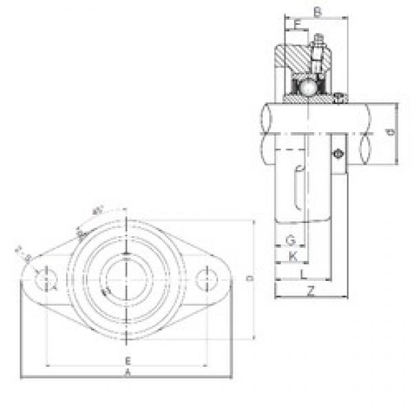 ISO UCFL210 bearing units #2 image