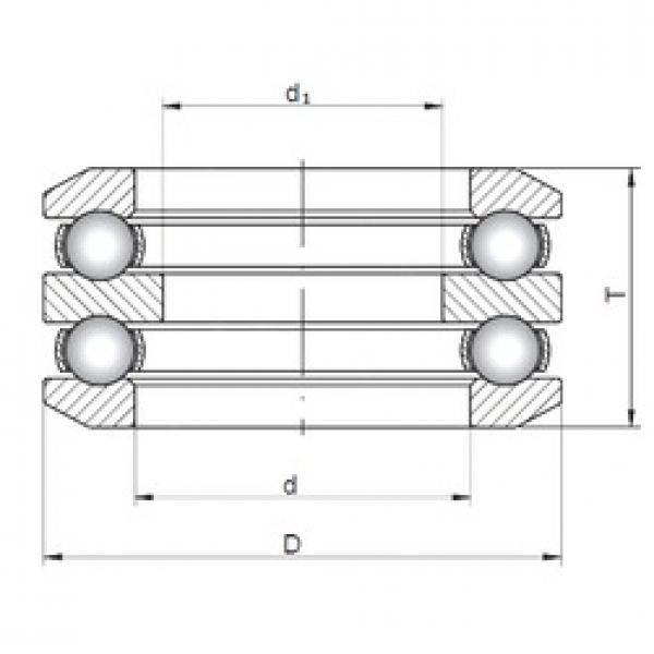 ISO 54204 thrust ball bearings #2 image