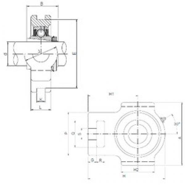 ISO UKT216 bearing units #2 image