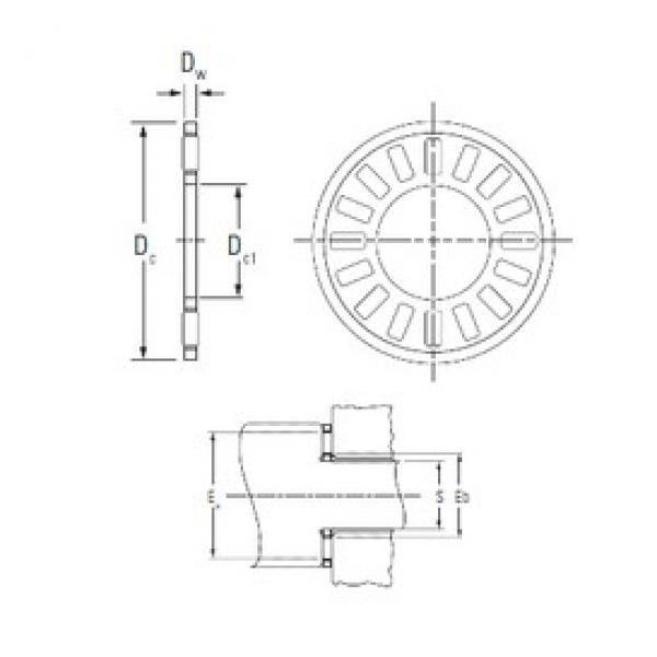 KOYO NTA-1423 needle roller bearings #2 image