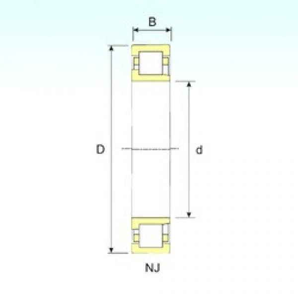 ISB NJ 310 cylindrical roller bearings #2 image