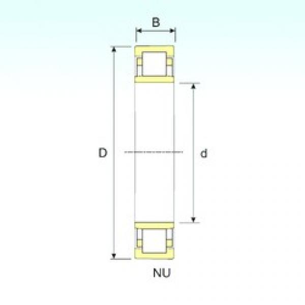 ISB NU 1015 cylindrical roller bearings #2 image