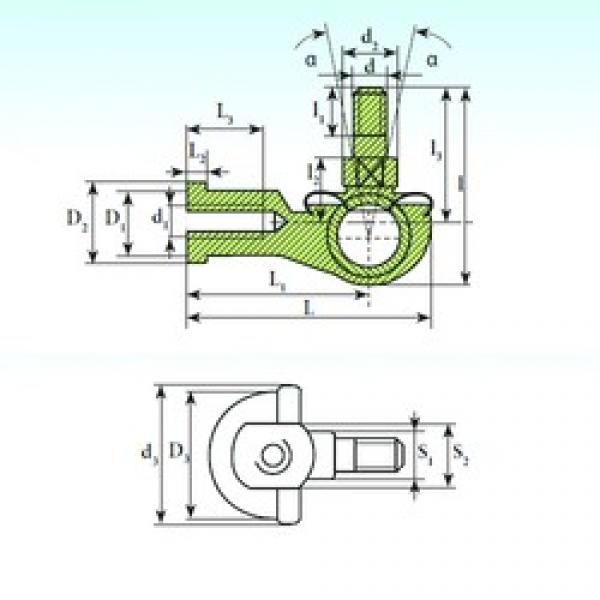 ISB SQ 20 C RS plain bearings #2 image