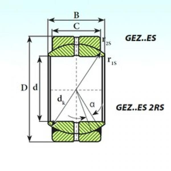 ISB GEZ 114 ES 2RS plain bearings #2 image