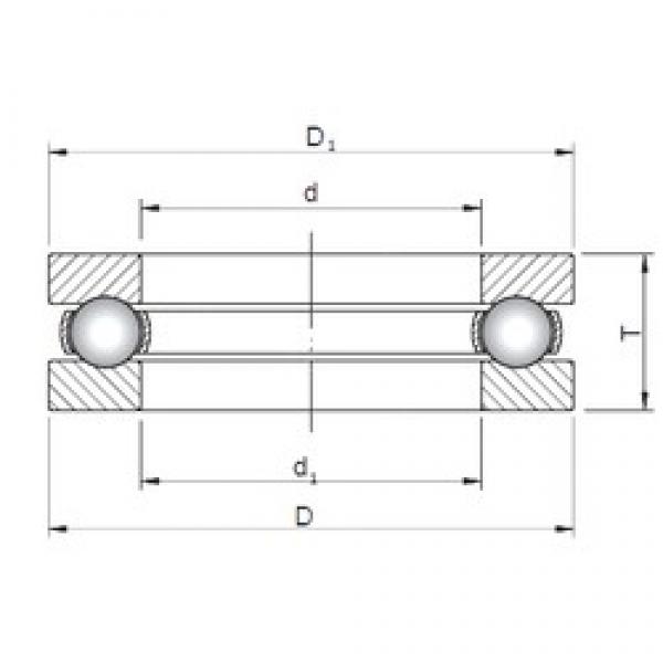 ISO 51203 thrust ball bearings #2 image