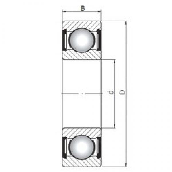 ISO 6201 ZZ deep groove ball bearings #2 image