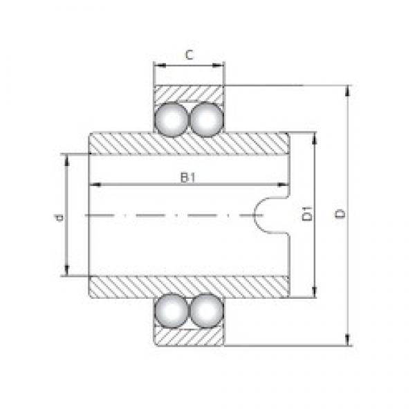 ISO 11207 self aligning ball bearings #2 image