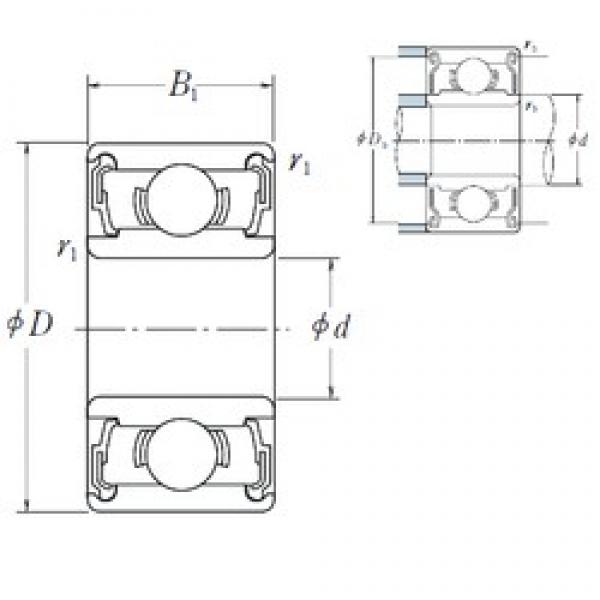 ISO 627-2RS deep groove ball bearings #2 image