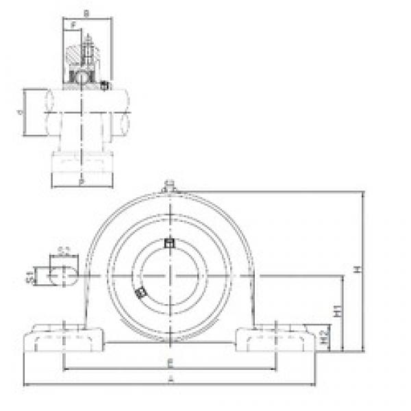 ISO UCP313 bearing units #2 image