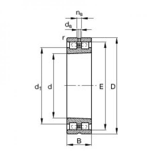 FAG NN3017-AS-K-M-SP cylindrical roller bearings #3 image